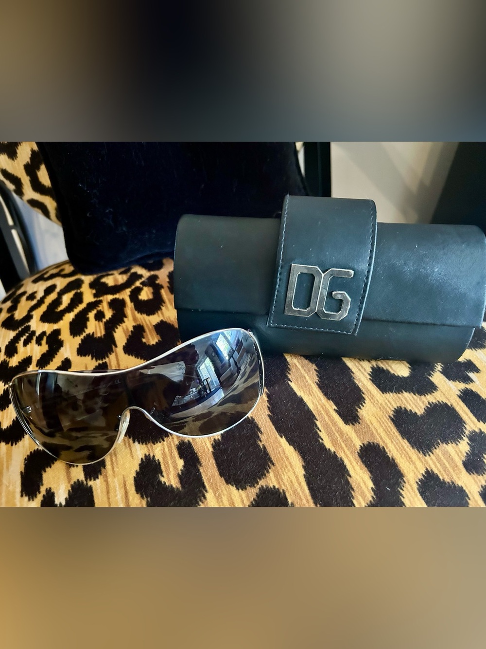 DOLCE & GABBANA Leopard Print DG2005M Sunglasses